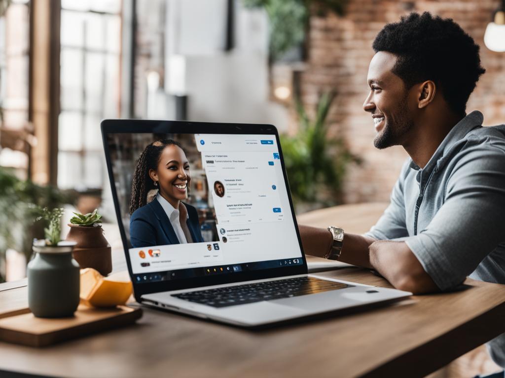 interact with customers