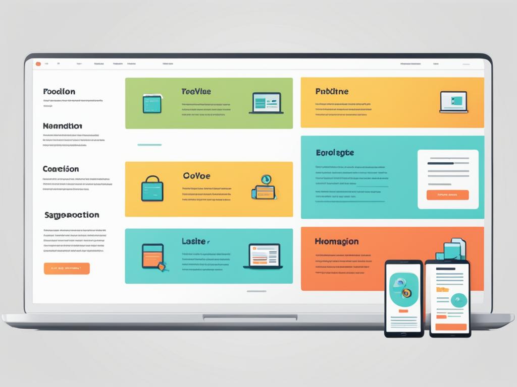 landing page vs. homepage