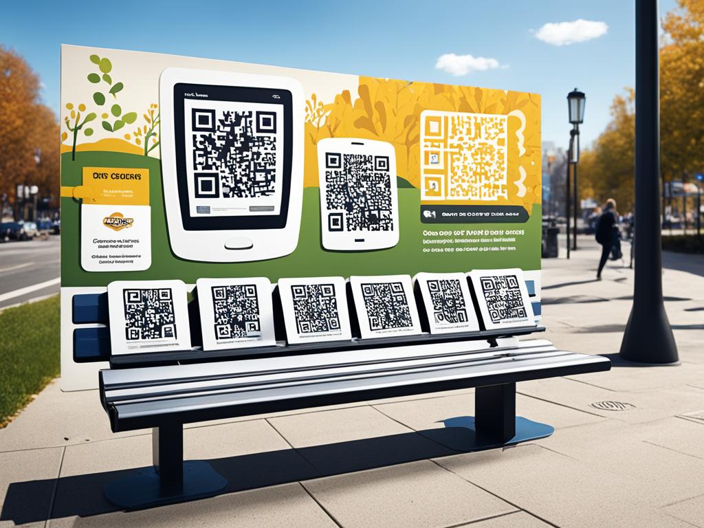 traditional print ads with QR codes traditional print ads with QR codes